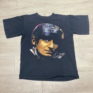 Vintage Salem Sportswear Big Face Wayne Gretzky NHL Hockey LA Kings Shirt Size L